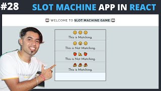 #28: Slot Machine Game in React JS in Hindi | React Challenge #6 in 2020 screenshot 3