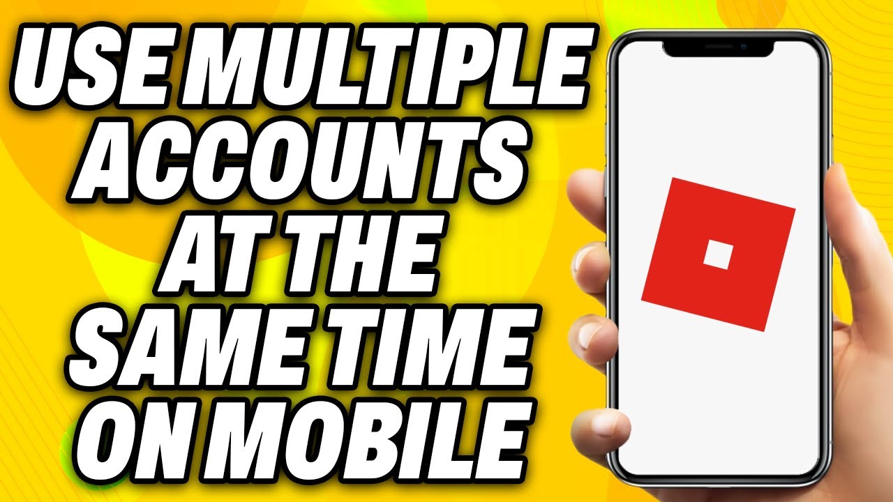 How To Use Multiple Roblox Accounts At The Same Time on Mobile [EASY!] 