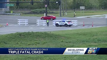 911 calls describe driver traveling wrong-way moments before triple-fatal crash