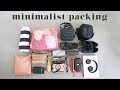 MINIMALISM SERIES | Everything I Packed for 1 Week Holiday/Vacation (+ Try On)