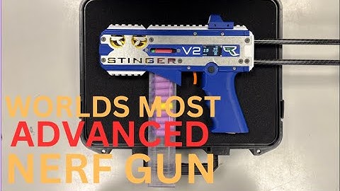 Stinger V2: Pushing The Limits of Brushless Nerf
