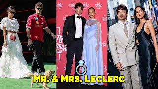 Charles Leclerc And Alexandra The Most Beautiful Couple Of F1 - Best Moments Together Resimi