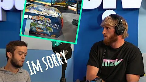 Evan's destroyed Logan Paul $200.000 Pokemon Pack😱