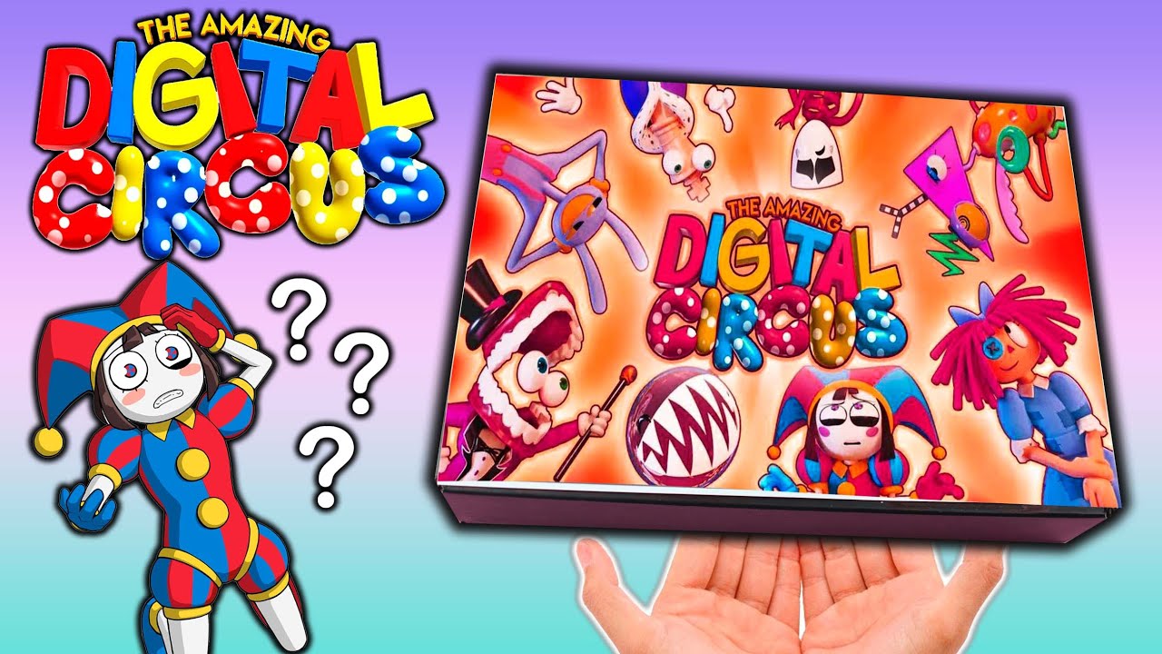 DIY The Amazing Digital Circus / 15 Game Blind Bag Creator GLITCH