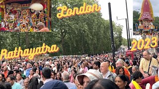 London Rath Yatra  |  Hare Rama Hare Krishna  |  Iskcon  |  2023