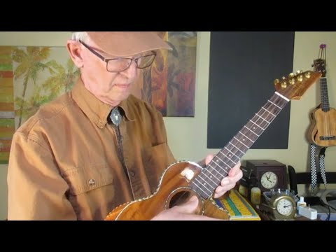 Sound Test of Deviser Concert Thin Body Travel Ukulele.