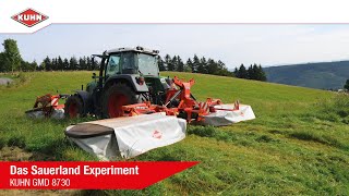 Das Sauerland Experiment - GMD Dreifachkombination am 412er Fendt in Hanglage