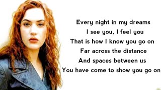 Titanic - My heart will go on (Lyrics) screenshot 2