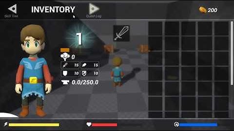 UE4 - BOTW style inventory system (WIP)