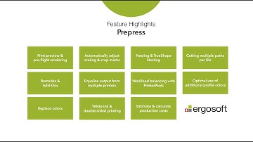 Ergosoft Feature Highlights Prepress