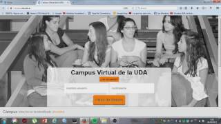 Video Tutorial De Ingreso A Plataforma Moodle -Uda-