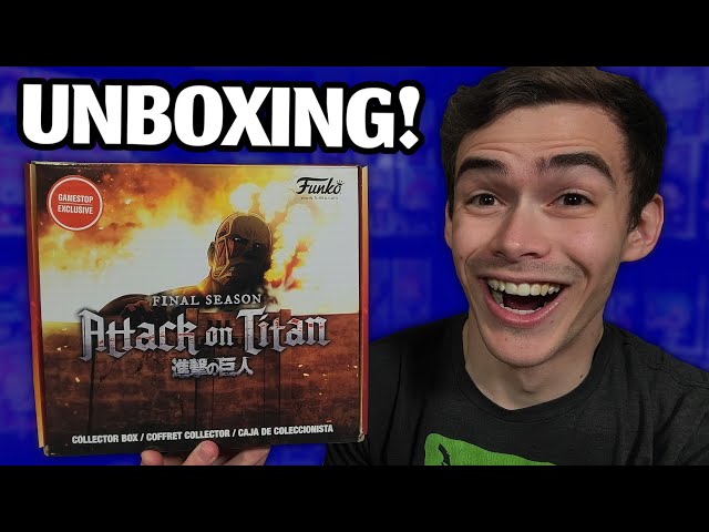 Funko Box: Attack on Titan: Final Season Collector's Box GameStop Exclusive