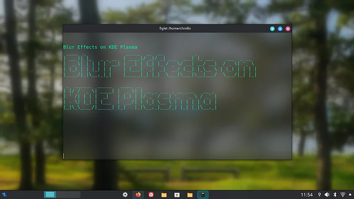 How to Use Blur Effects on KDE Plasma Desktop 2021