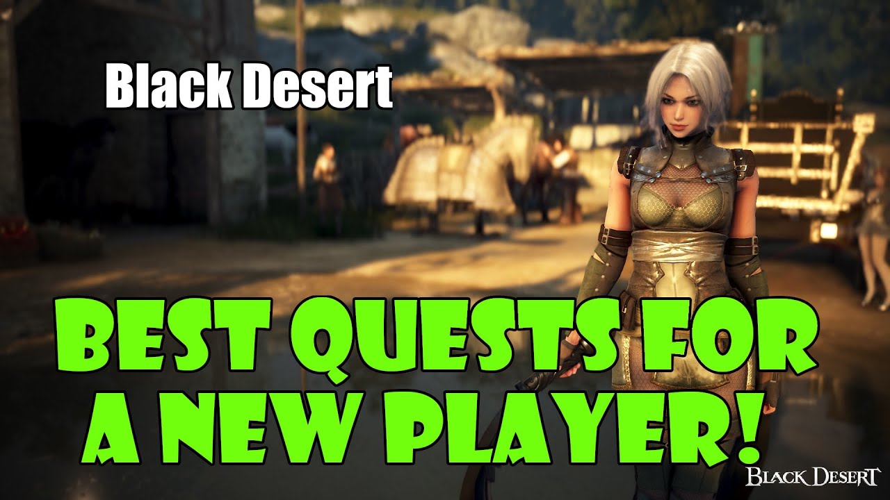 Black Desert online:( PC gameplay) opening missions 