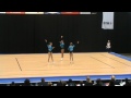 Anja berthold dajana nveke carolin meyermtv wolfenbttel dm sportsaerobics 2012