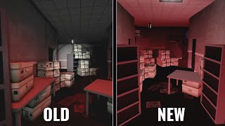 New and Old Level 6 Comparison | Apeirophobia - Roblox