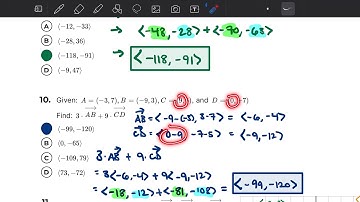 Pre-Calculus - Quiz Review for Unit 2 Vectors