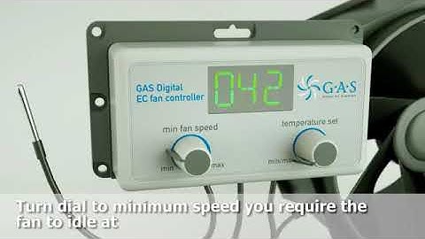 Systemair EC Fan Controller for use with Revolution Vector EC Fans