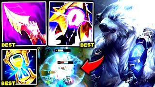 VOLIBEAR TOP 100% BEATS ALL TOPLANERS TOO EASY! (AND I LOVE IT) - S13 Volibear TOP Gameplay Guide