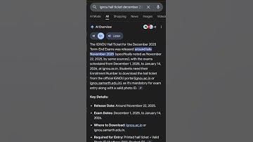 Ignou Hall ticket for December exam release #ignou #exam