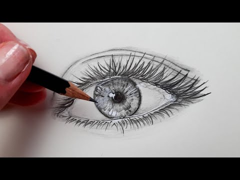Video: Wie Zeichnet Man Wimpern