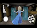 Playing as elsa in grannys old house  helicopter escape granny mods