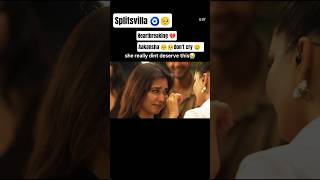 Splitsvilla  Emotional  Moment Akansha Dont Cry trending splitsvilla sad short shorts