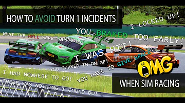 T1 Survival Guide | How to avoid turn 1 incidents in Sim Racing