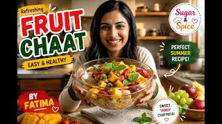 Healthy & Colorful Fruit Chaat 🍓🥭 | Summer Recipe 2026