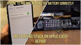 iPhone 12 Pro Not Reading The Battery Correctly (BMS Flex Replacement) Repair
