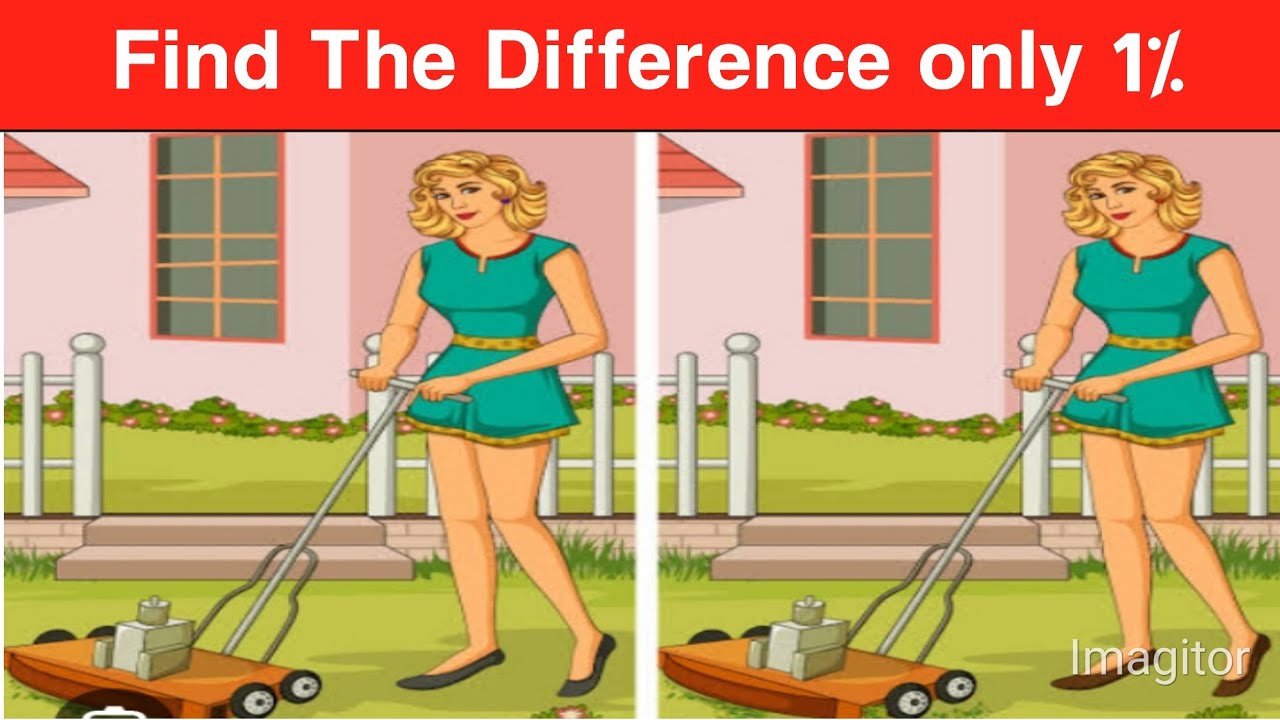 [Find The Difference] Only Genius people can Find The Difference - YouTube