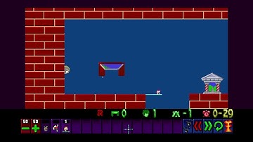 Superlemmix  2.1.1. Shimmy off wall to collect platformer