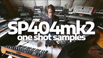 404 Tips: How I make patterns using one-shot samples on SP404mk2 (Ver 4.04)