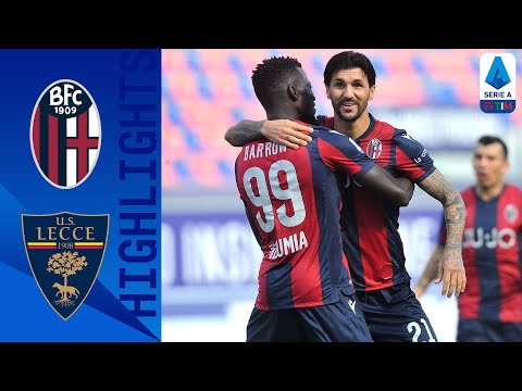 Bologna 3-2 Lecce | La decide Barrow con il gol del 3-2 nel recupero | Serie A TIM
