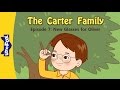 The Carter Family 7 | New Glasses for Oliver | Family | Little Fox | Animated Stories for Kids