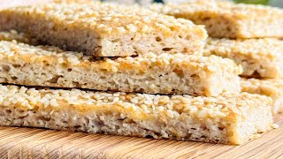 картинка: Вместо хлеба сырные полоски без муки! Белковый перекус с низким содержанием углеводов