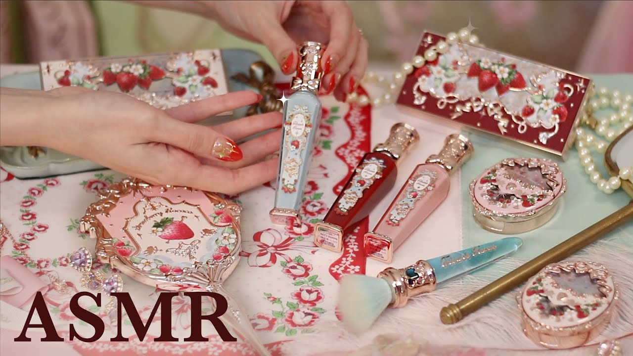 Unboxing the Most Beautiful Makeup Collection Ever?? 💝 (ASMR soft spoken)