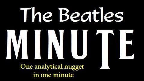 THE BEATLES MINUTE: When did Paul McCartney write "Yesterday"?
