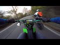 Full gas on board kawasaki kx 125 &amp; hm tpr 86