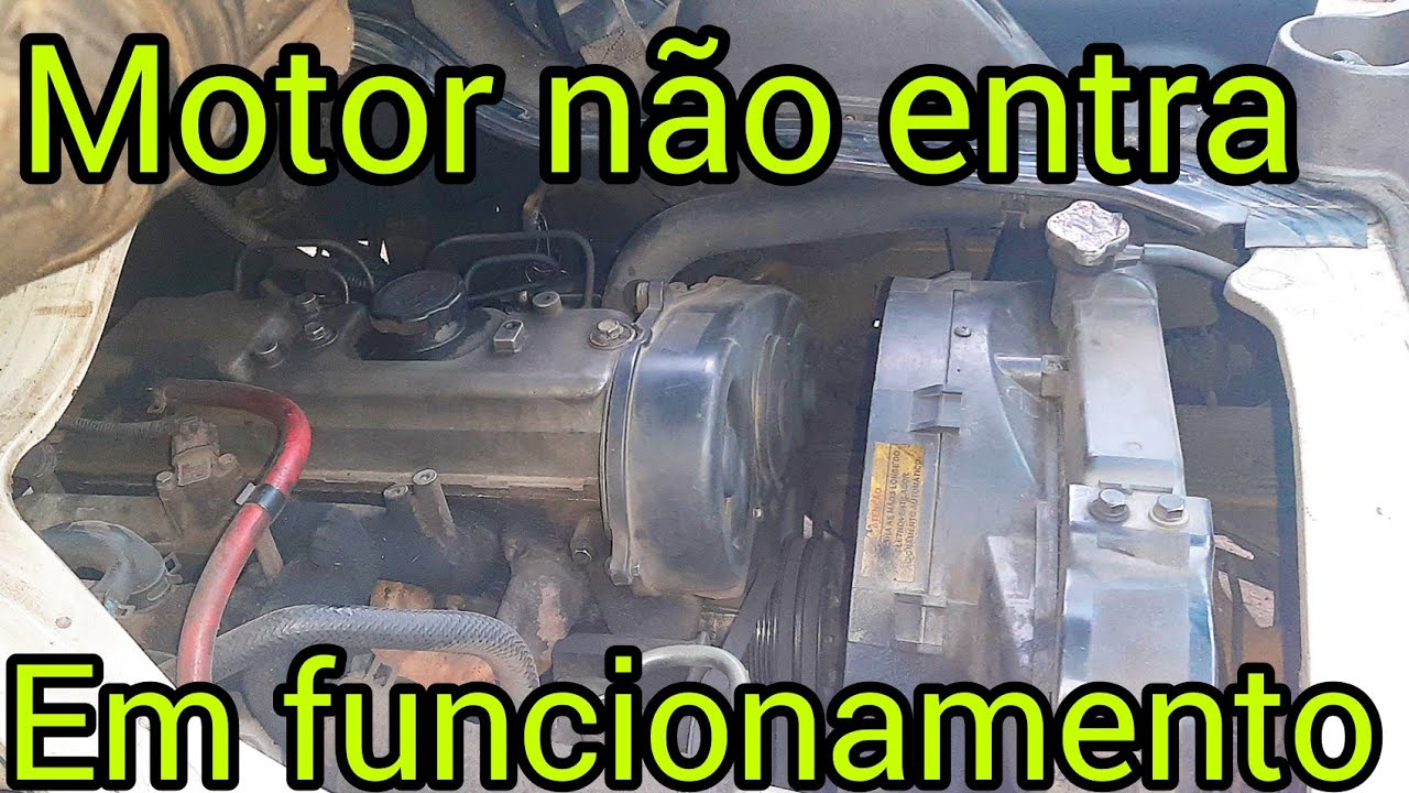 HR = motor gira de vagar e não pega - YouTube