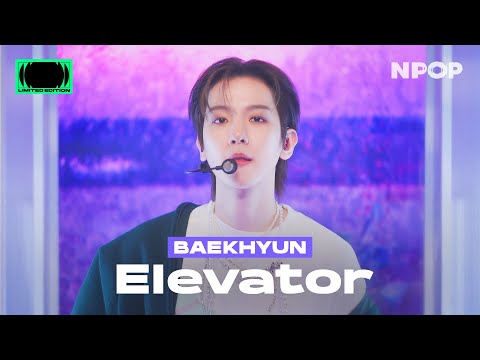 4K 백현 BAEKHYUN Elevator NPOP LIMITED EDITION SIDE A