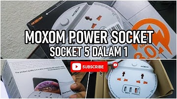 BAHASA MALAYSIA : MOXOM POWER SOCKET MX-ST02 MALAYSIA • AL IKHLAS GADGET