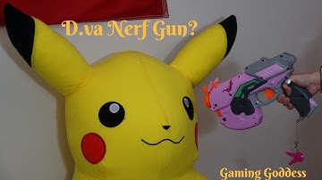 *Gaming Goddess* D.va Nerf Gun Review