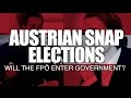Austrian Snap Elections: The FPÖ in Government?
