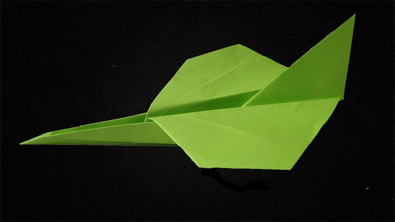 Como Hacer un Avión de Combate Fácil│ORIGAMI YouTube