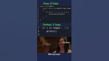 Java vs Python #java #python #trending #shorts