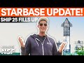 Starbase is Busy! New Mega Bay Construction and Starship Testing | Starbase Update