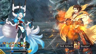 Fgo Na Full Power Orion Using Aqua Marie As Punching Bag