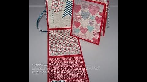 FUN FOLDS Waterfall Mini Album with Kelly Gettelfinger