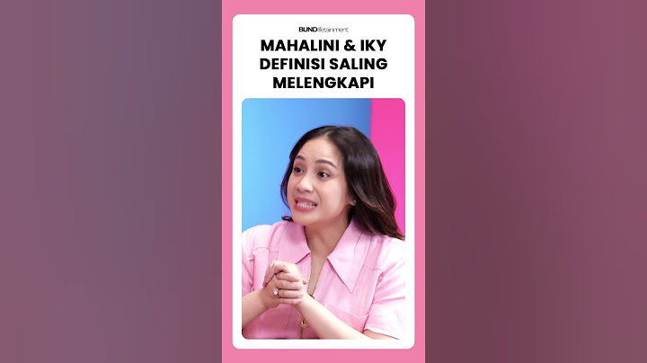 MAHALINI & IKY DEFINISI SALING MELENGKAPI